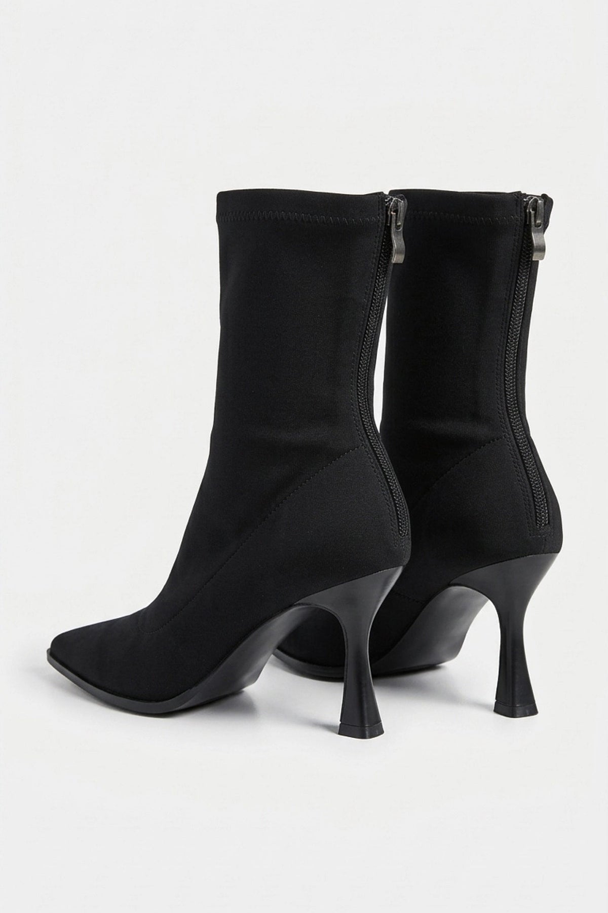 Women's Zip-Up Suede Ankle Boots