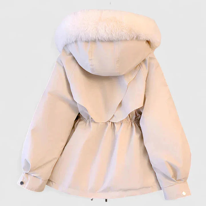 Women's Zip-Up Water Resistant Hood Parka