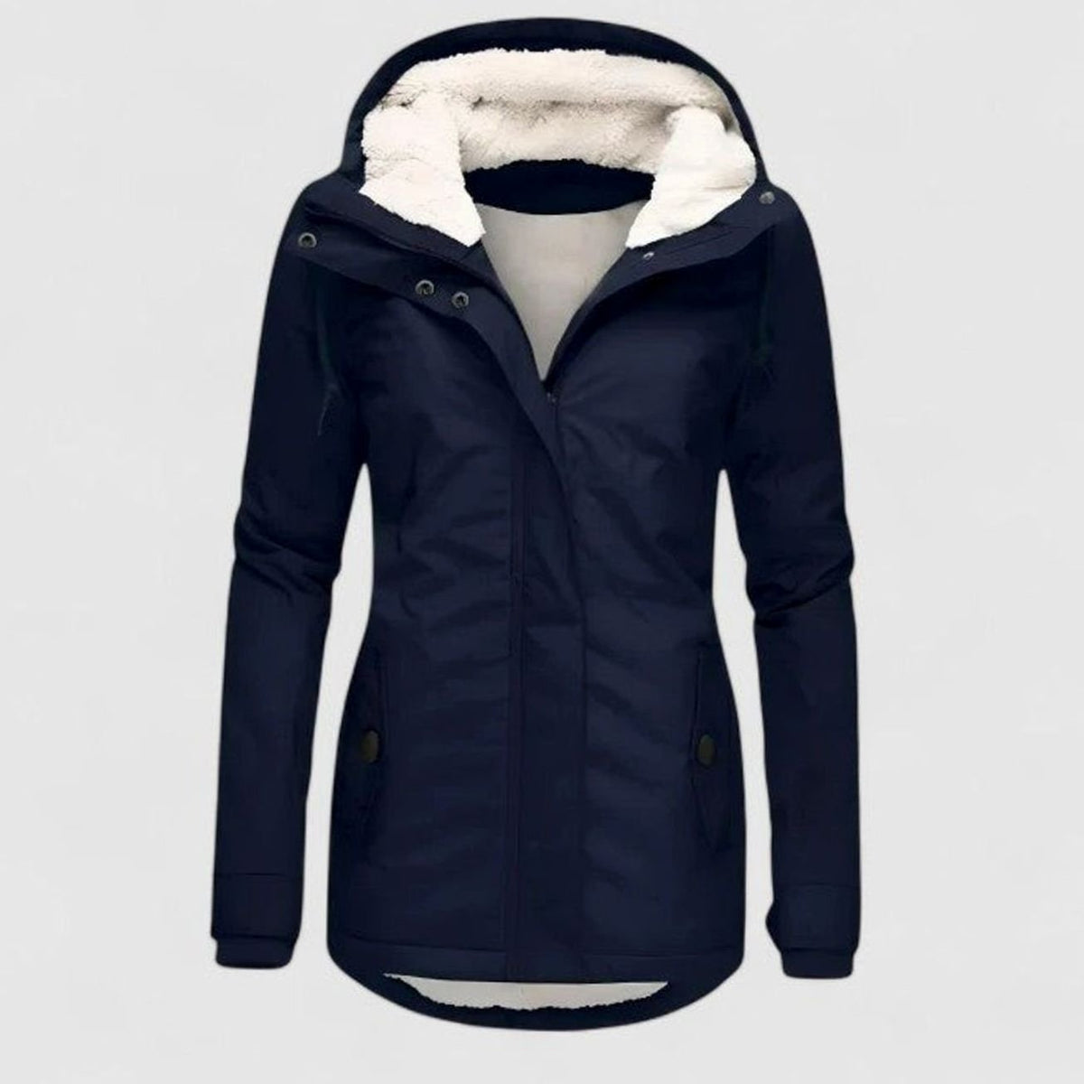 Women's Zip-Up Waterproof Hooded Coat