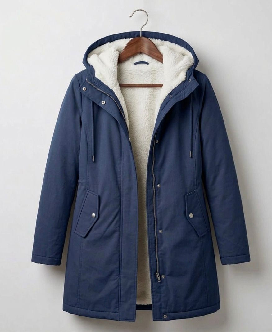 Women's Zip-Up Waterproof Parka
