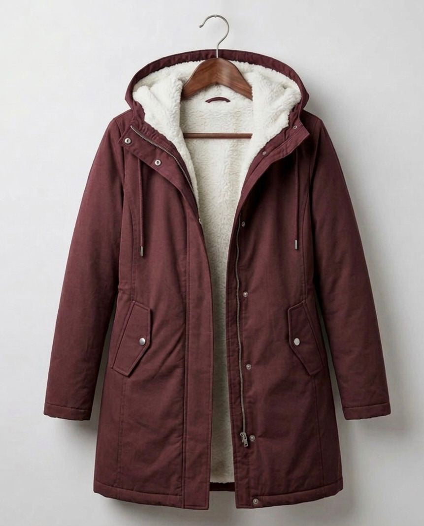 Women's Zip-Up Waterproof Parka