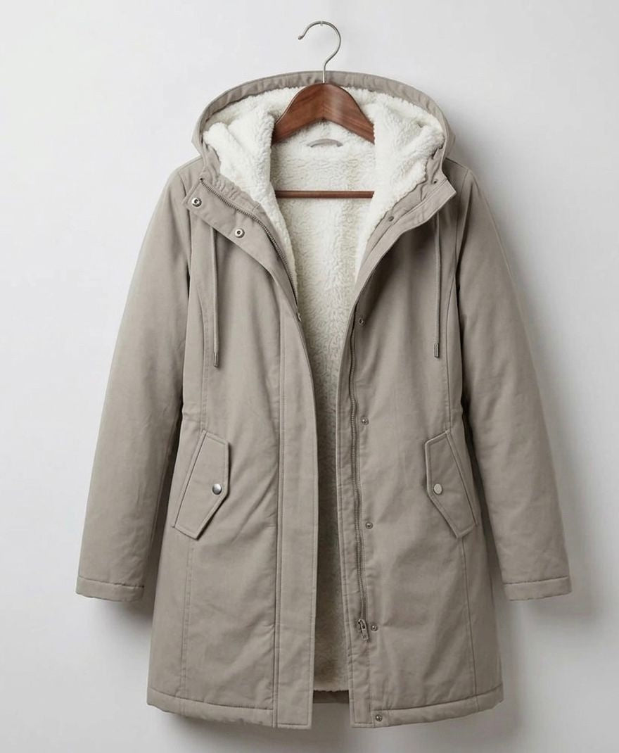 Women's Zip-Up Waterproof Parka
