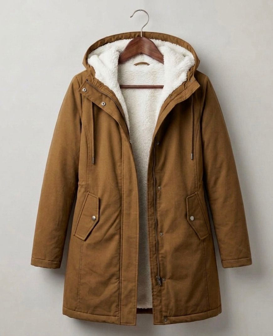 Women's Zip-Up Waterproof Parka