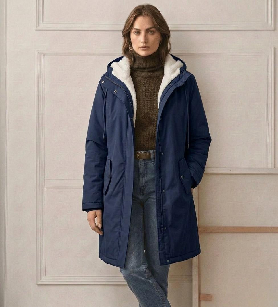 Women's Zip-Up Waterproof Parka