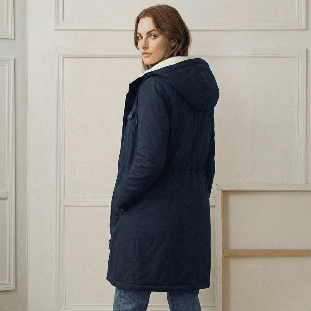 Women's Zip-Up Waterproof Parka