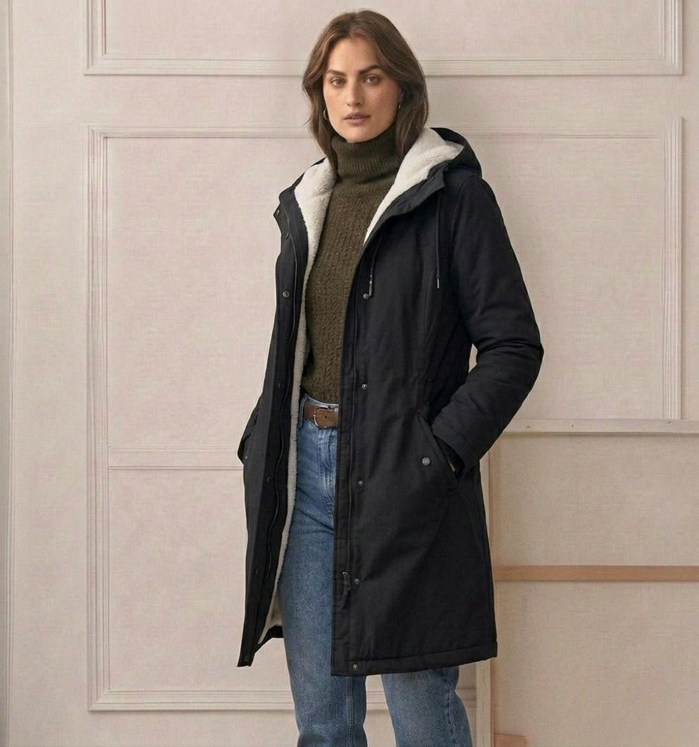 Women's Zip-Up Waterproof Parka