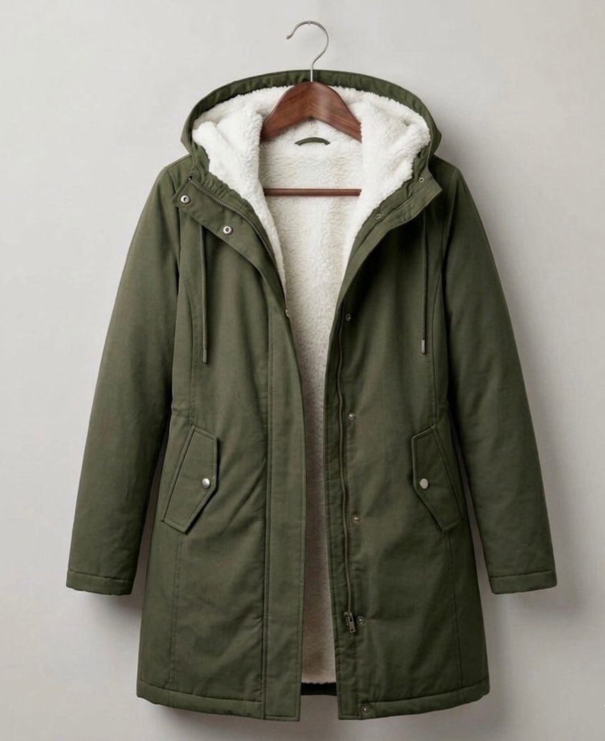 Women's Zip-Up Waterproof Parka