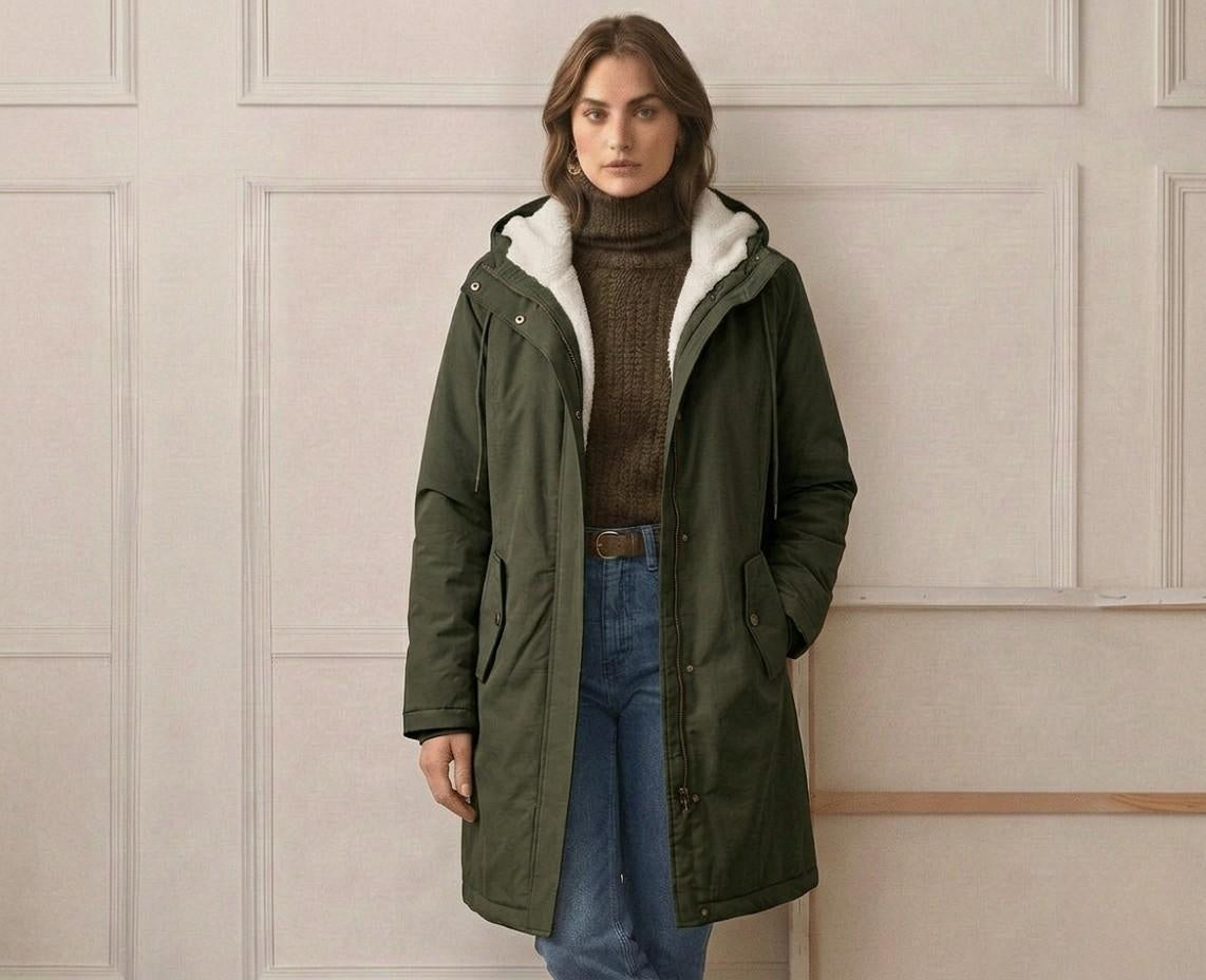 Women's Zip-Up Waterproof Parka